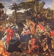 Filippino Lippi The Adoration of the Magi oil painting reproduction